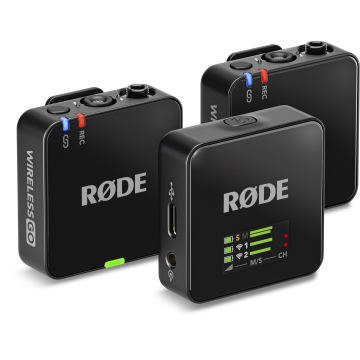 RODE WIRELESS GO ワイヤレス ゴー BLACK RODE Wireless GO (Gen 3) 2-Person Compact Digital Wireless
